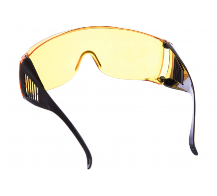 Защитные очки с дужками Champion желтые C1008