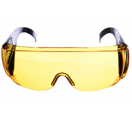 Защитные очки с дужками Champion C1008 желтые