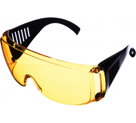 Защитные очки с дужками Champion желтые C1008