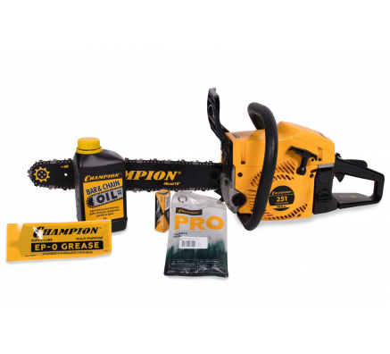 Бензопила Champion A251-18 + подарочный набор