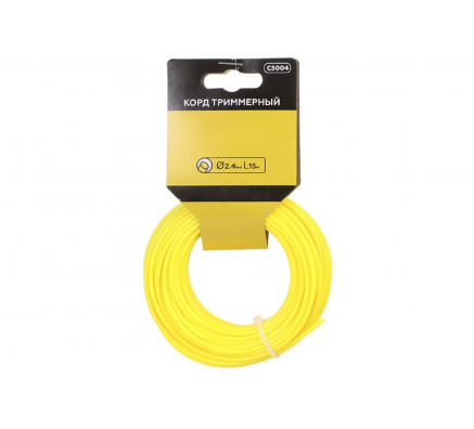 Корд триммерный Round (2.4 мм; 15 м; круглый в мотке) Champion C5004