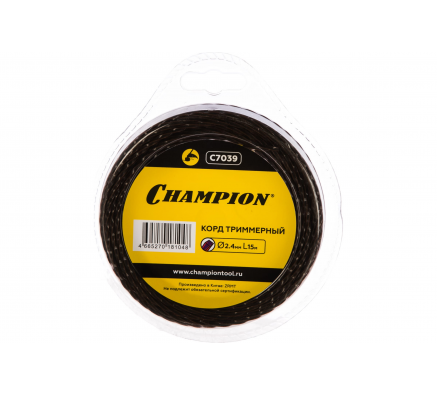 Корд триммерный Magic (2.4 мм, 15 м) CHAMPION C7039
