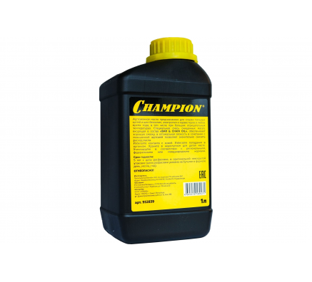Масло для смазки пильных цепей и шин 1 л Champion 952839