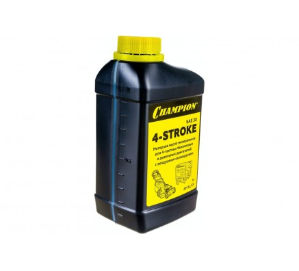 Масло для садовой техники CHAMPION 4-Stroke SAE 30, 1 л (952852)