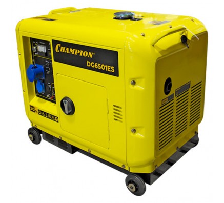 Генератор дизельный Champion (DG6501ES+ATS)